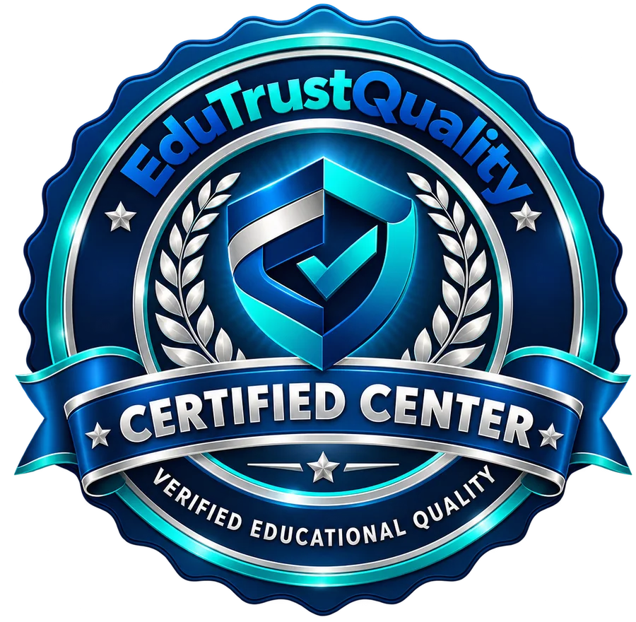 Sello EduTrust Quality Certified Center, Verified Educational Quality